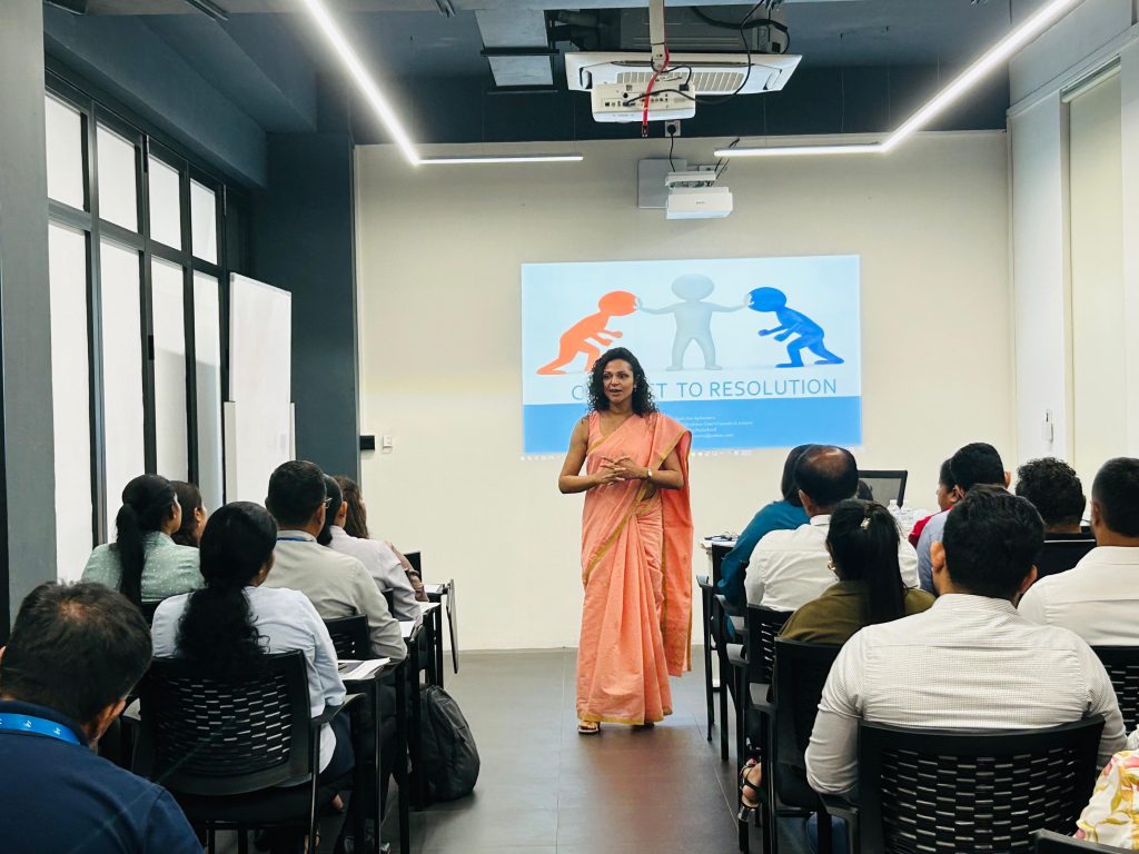 Conflict to Resolution- Conflict Management Programme at SLT Mobitel
